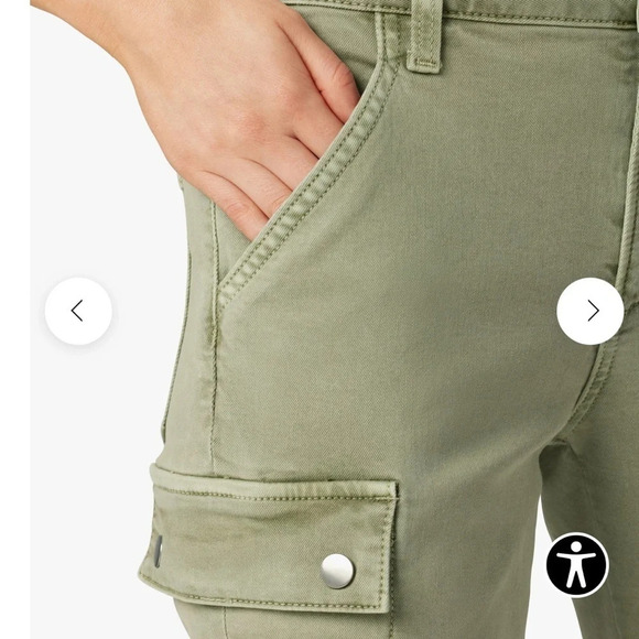 Joe’s The Frankie Cargo Bootcut Jeans Size 30 color uniform Retails $228 - Picture 16 of 16